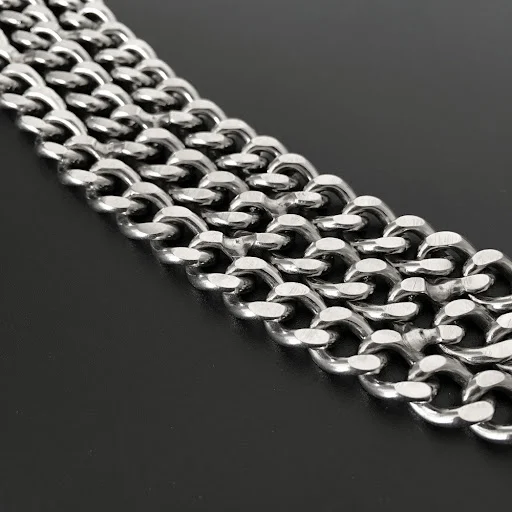 Title 2, Dog Training Chain Pet Choke Collar Double Row ...