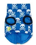 Blue Skull Padded Vest for Pets, providing warmth and comfort for your dog. Stylish and practical protection from the co — photo 2