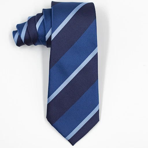 Title 4, Classic Contrast Color Twill Tie for Men Busine...