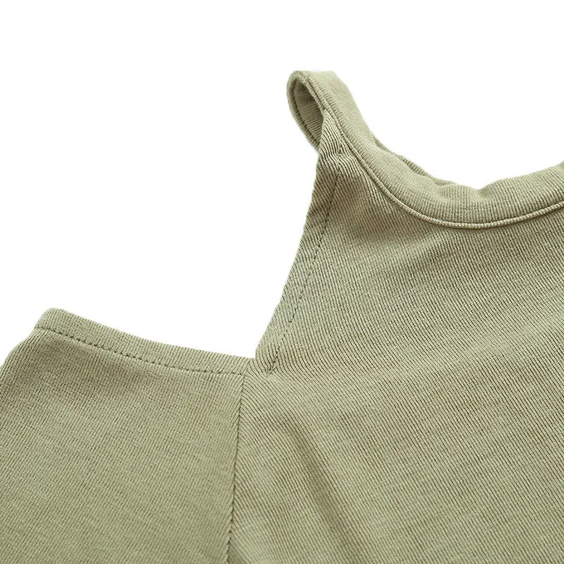 Title 6, Spring Long Sleeve Halter Womens T-Shirt Stay ...