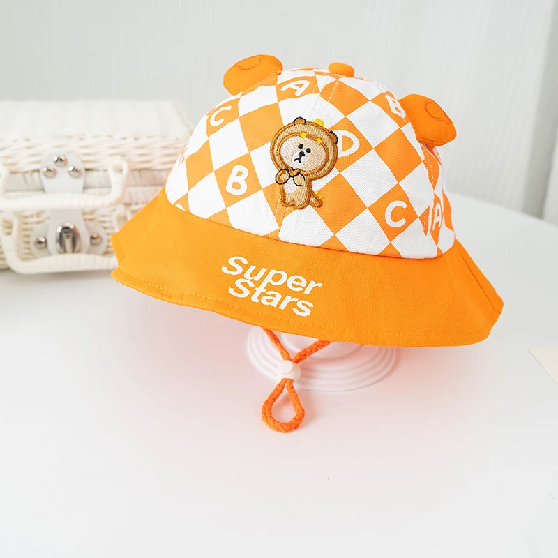 Baby Bucket Hat Spring and Autumn Thin Summer Child Sun-Proof Sun Protection Sun Hat Breathable Lightweight. — photo 73