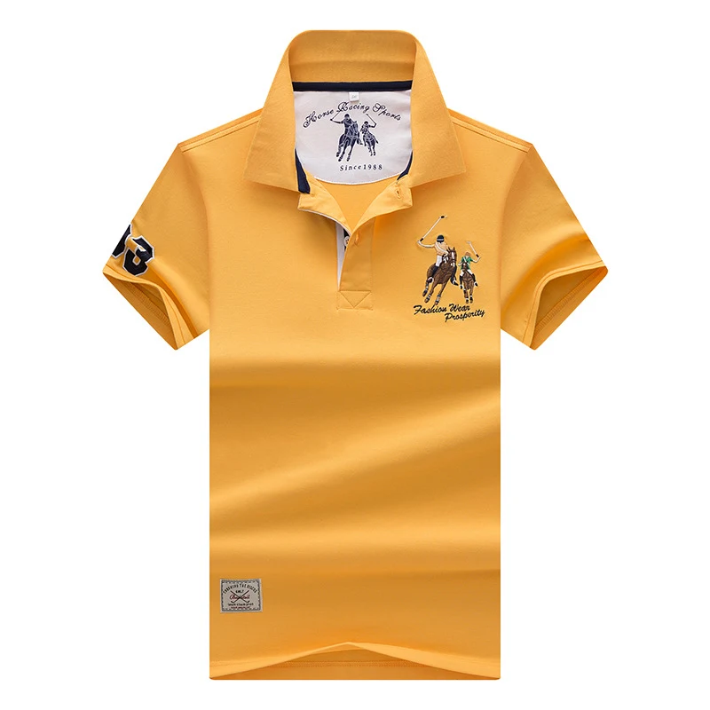 Title 6, Lapel short sleeve T-shirt designed for comfort...