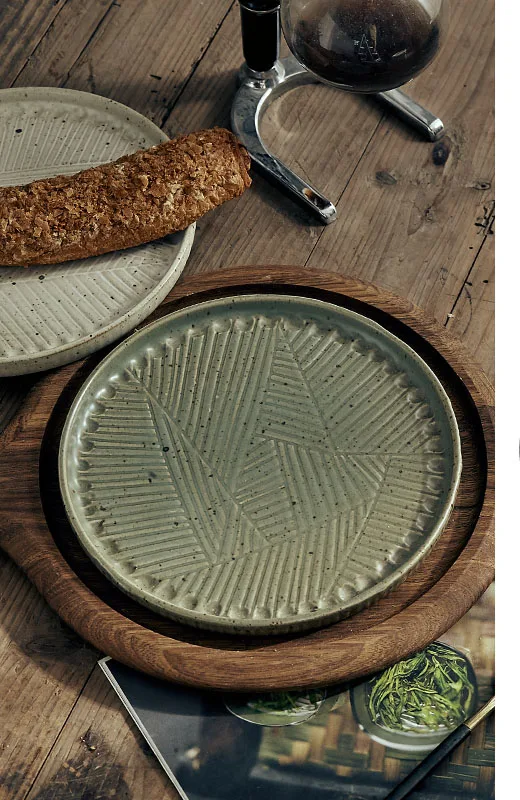 Title 6, Japanese Retro Nostalgic Creative Earthenware T...