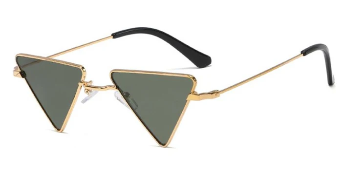 Title 3, Triangle frame sunglasses for clear vision and ...