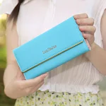 Carteira feminina longa Kidman retro, 70% OFF. Bolsa de mão grande, carteira de senhora espaçosa e elegante. — foto 7