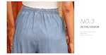 Nove letnje ženske široke farmerke, evropski i američki visok struk, ležerne pantalone za nošenje napolju. Udobne i moderne. — foto 4