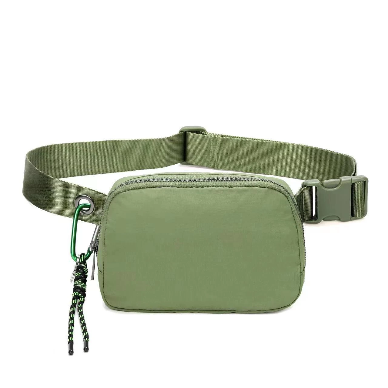 Bolsa de Cintura Esportiva Casual Externa de Nylon Impermeável Fashion Crossbody Ideal para Esportes e Atividades ao Ar Livre Conforto e Estilo — foto 7