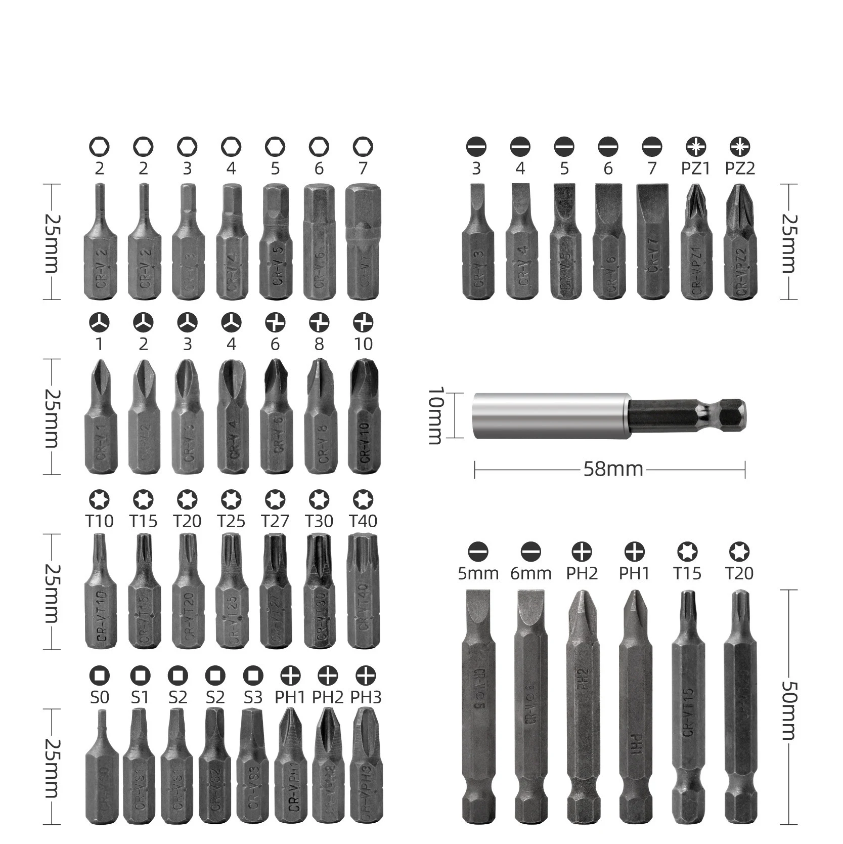 Title 1, 4V Electric Screwdriver USB Rechargeable Cordle...
