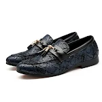 Heren Peas schoenen met franjes van leer, stijlvol en comfortabel. Perfect voor dagelijks gebruik, combineer ze met elke outfit. Ervaar de kwaliteit! — foto 2