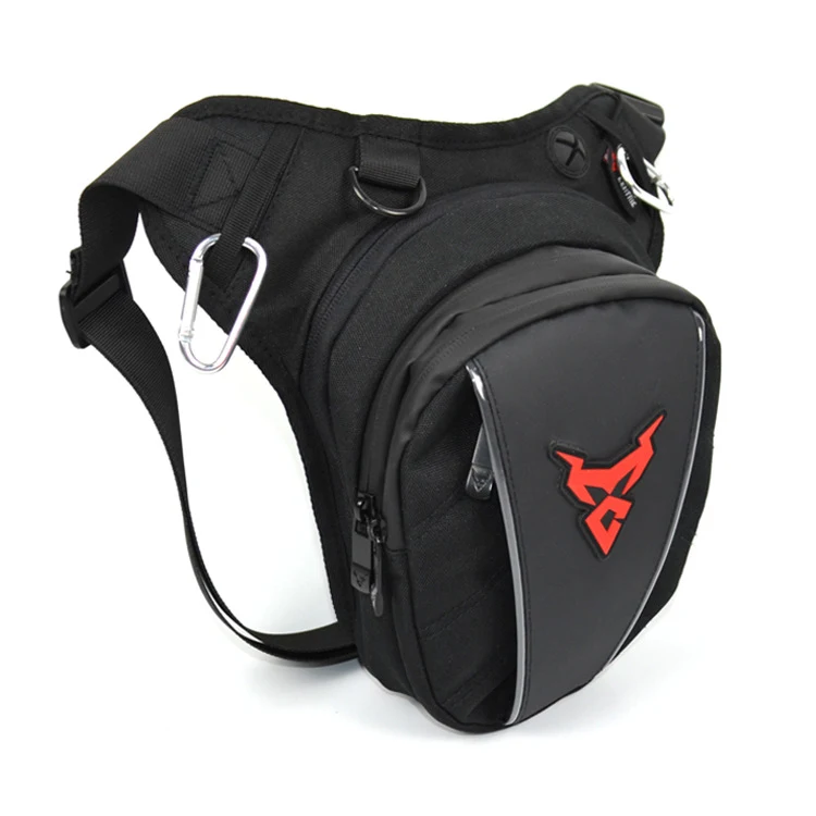 Bolsa de perna para motociclista, crossbody, ombro ou cintura. Leve o essencial com segurança e praticidade em suas viagens de moto. — foto 12