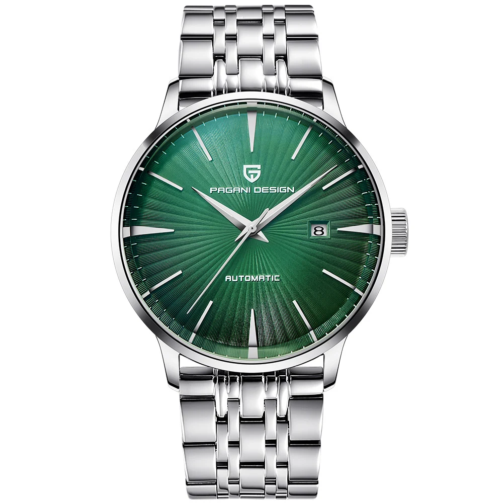 Relógio Mecânico Masculino À Prova D'água Pulseira de Aço Design Sofisticado Confiabilidade e Durabilidade Relógio de Pulso Clássico — foto 6