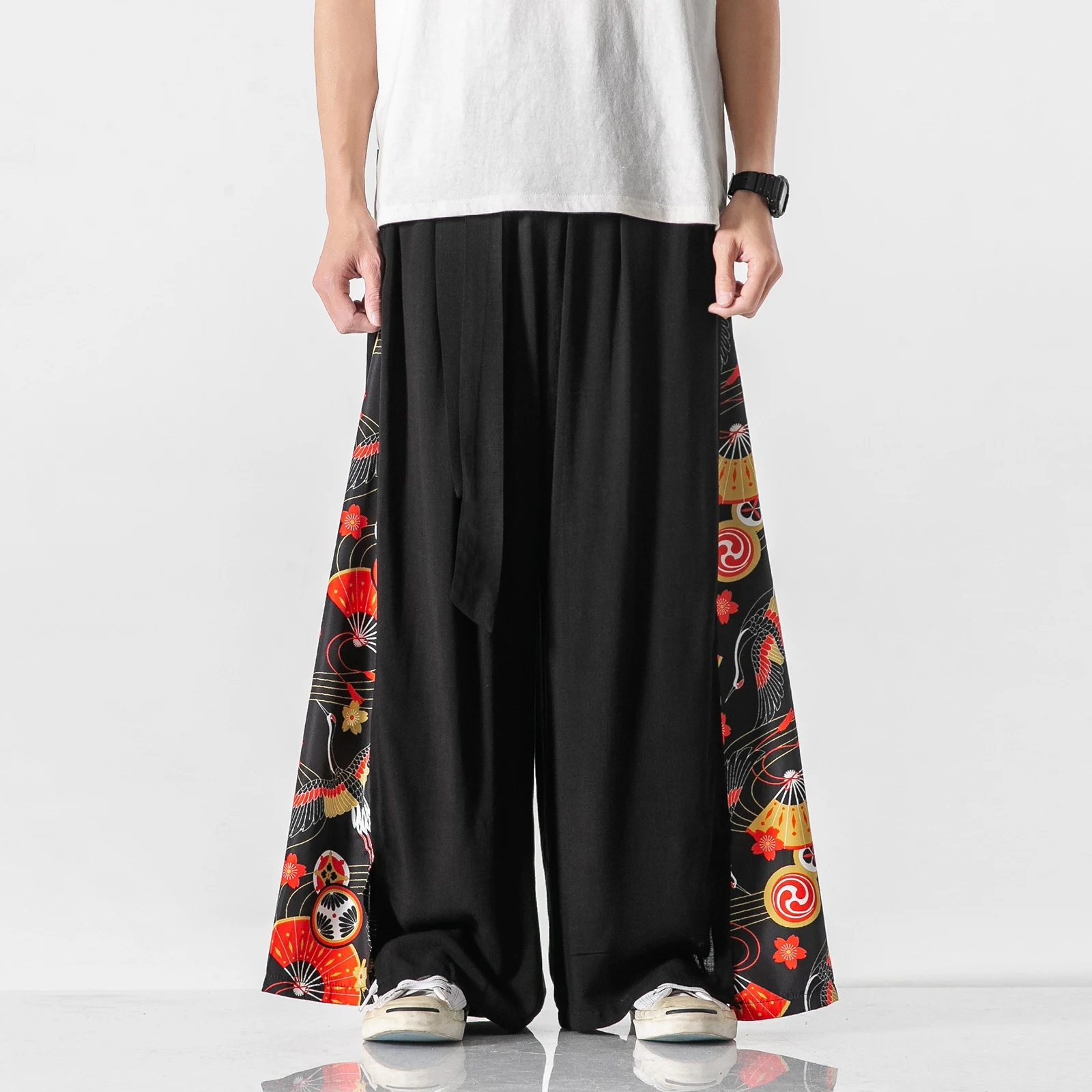 Chinese Style Cotton And Linen Casual Pants for Men, Comfortable and Breathable, Perfect for Summer, Relaxed Fit, Versat — photo 11