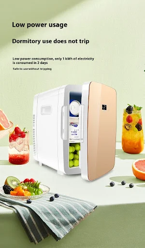 Title 12, Mini geladeira automotiva 15L com display digit...
