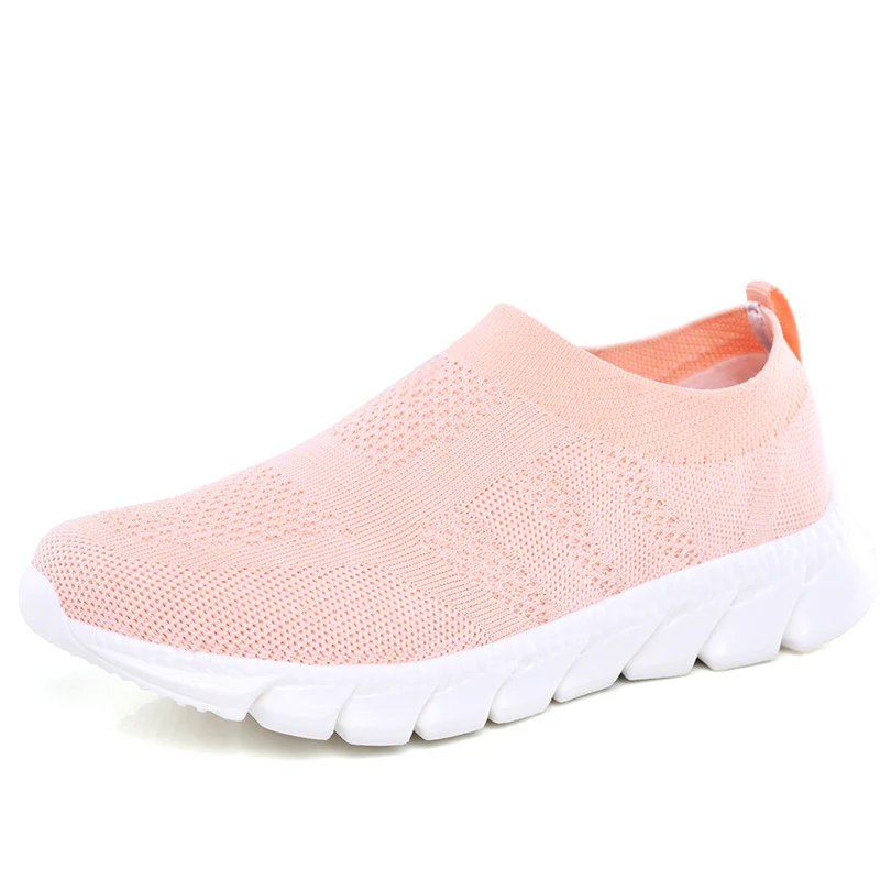 Mesh oppervlak dames sportschoenen en vrijetijdsschoenen, antislip en slijtvast, ideaal voor comfortabel dragen en sportieve activiteiten. — foto 1