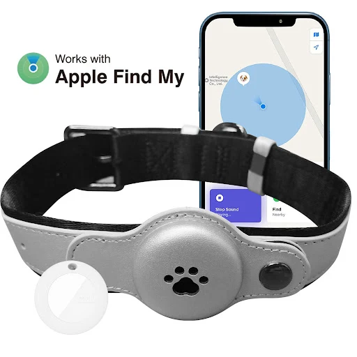 Title 17, GB Warning Light Pet Anti-lost Positioning Coll...