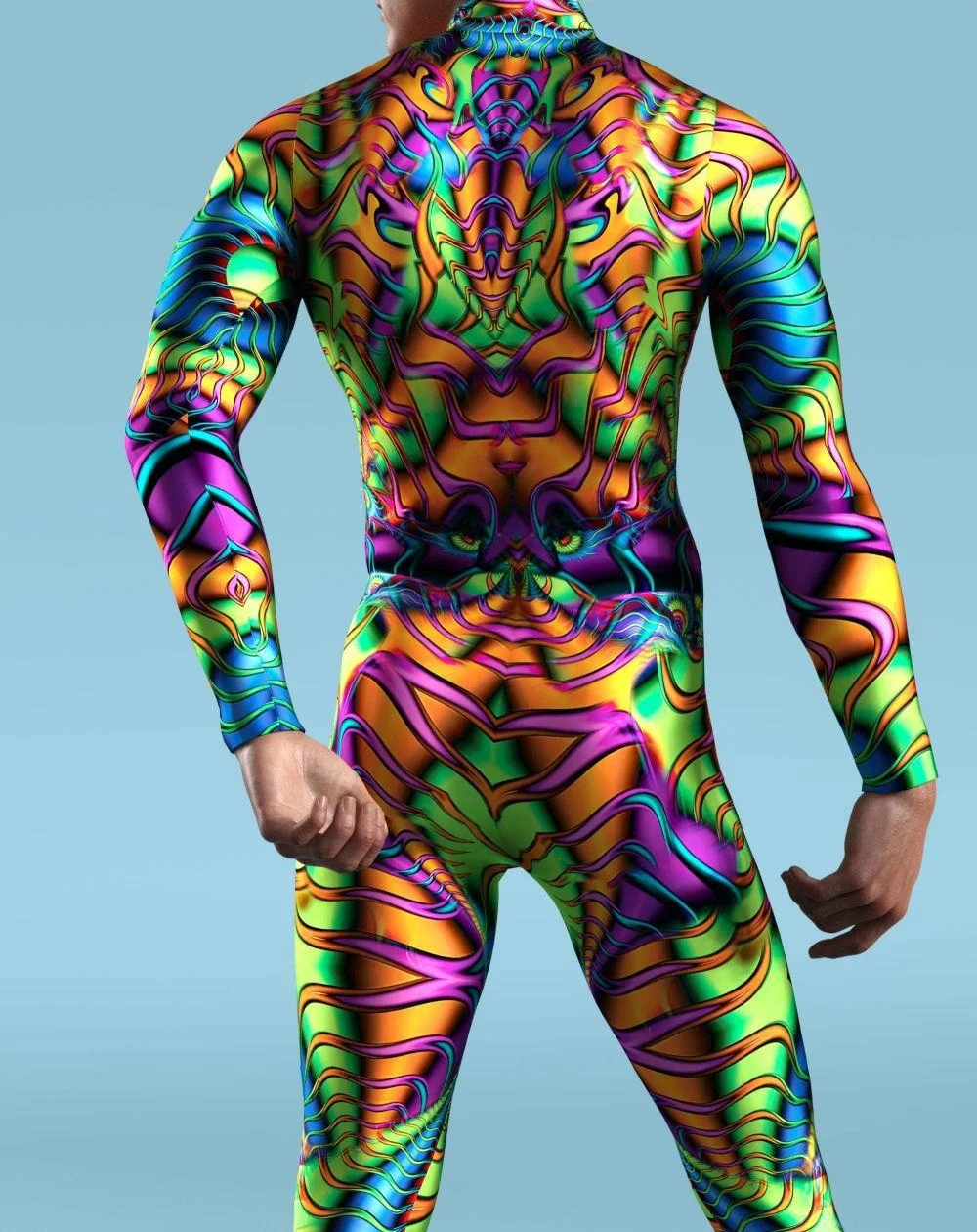 Title 5, 3D Digital Printed One-piece Cosplay Costume