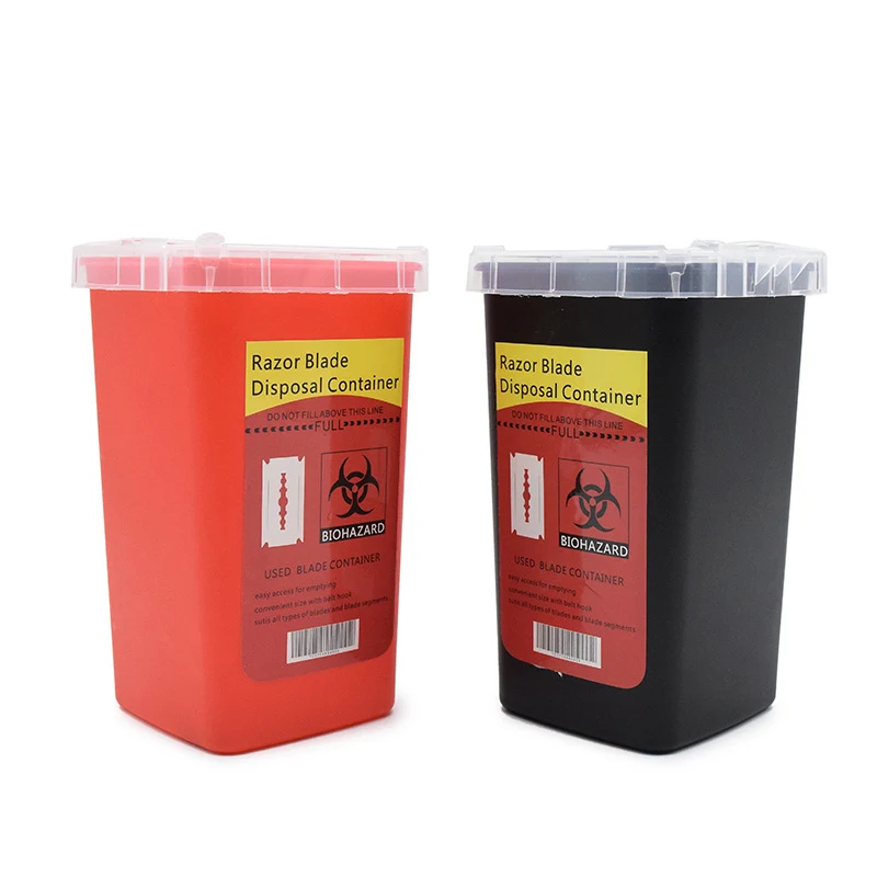Title 1, Black red plastic disposable blade knife holder...