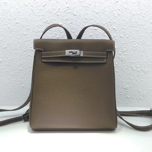 Title 4, Erstschicht Rindsleder Schulrucksack, perfekt f...
