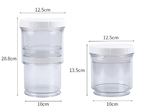 Vacuum food storage compression container for home kitchen. Adjustable jars, airtight lids, fridge and pantry organizati — photo 2