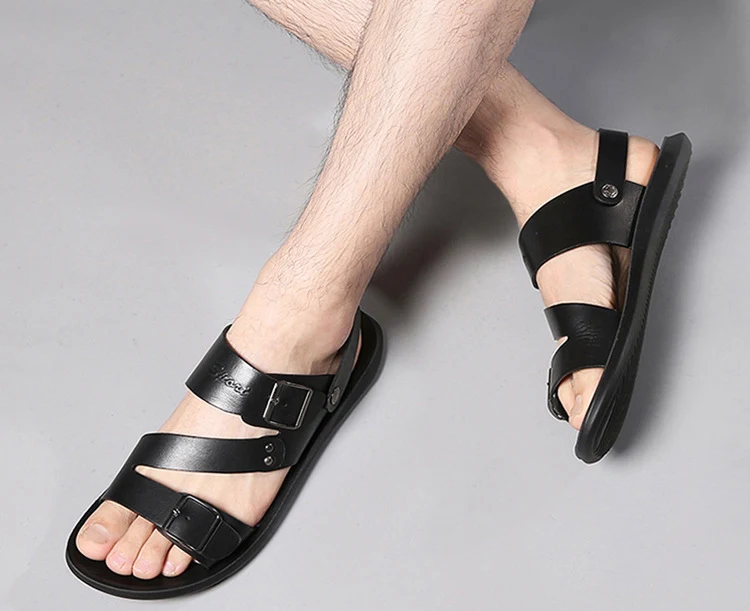 Title 4, Herren Sandalen Casual Bequem Barfuß Schnalle S...