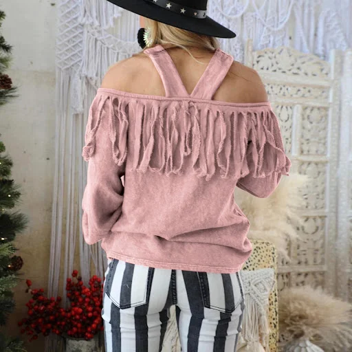 Title 15, Fashionable and Sexy One-Neck Off-Shoulder Casu...