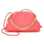 Bolsa Nuvem com Corrente Grossa Dobrável Moda de Nicho Design Sofisticado e Elegante Ideal para um Visual Moderno e Único — foto 5