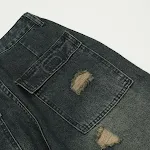 Men's Fashion Ripped Cool Cargo Jeans. Stylish and comfortable denim pants with ripped details and cargo pockets for a c — photo 14
