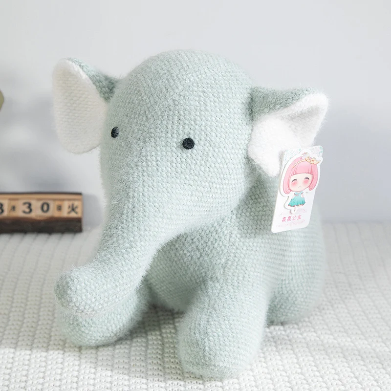 Pelúcia de elefante com carvão de bambu para furões, brinquedo macio e natural para o conforto e bem-estar do seu pet. — foto 4
