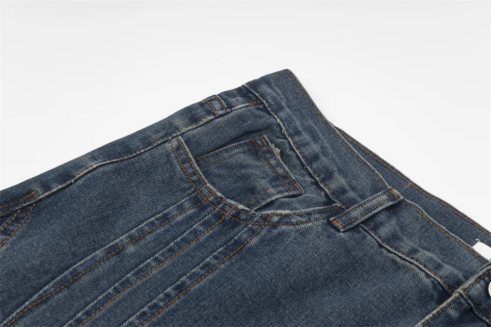 Title 22, Ripped Denim Trousers for Men and Women Stylish...