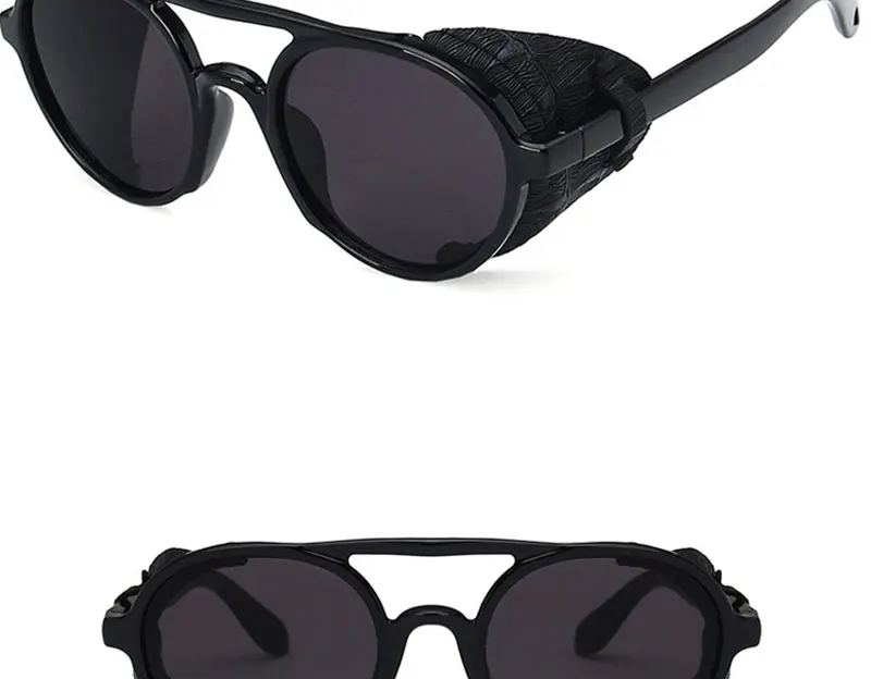 Title 8, Windproof big frame steampunk sunglasses offer ...
