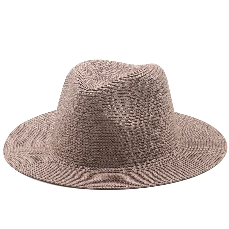 Title 2, Large-Brimmed Straw Hat MenS And WomenS Beach...