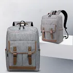 Mochila de moda para viagens, bolsa para laptop, casual. Perfeita para trabalho, escola e lazer. Conforto e estilo para o seu dia a dia. — foto 4
