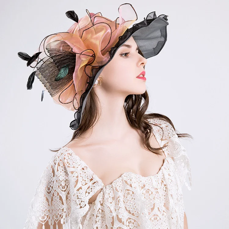 Title 1, Fashion Sunscreen Mesh Sun Hat With Large Brim ...