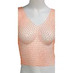 V Neck Orange
