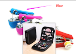 Small Household Hand-held Portable Manual Sewing Machine. Easy to use, perfect for quick repairs and alterations at home — photo 15