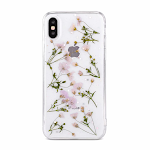 Capa protetora transparente anti-queda com flores reais pequenas, proteja seu celular com beleza floral e evite danos por quedas. — foto 8