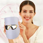 LED Beauty Mask Driekleurige fotonverjonging Oplaadbaar voor stralende huid, vermindert rimpels en verbetert de huidconditie — foto 1