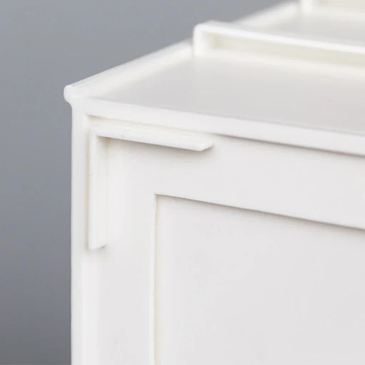 Title 5, Desktop cosmetics storage box with large drawer...
