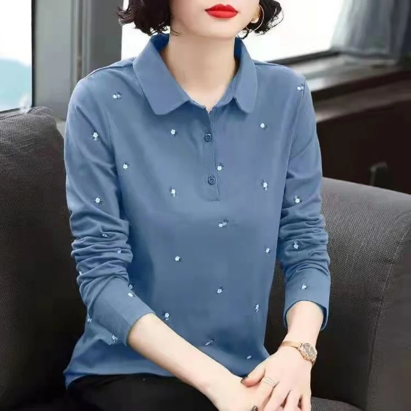 Women's Fashion Personality Polo Top. Stylish and comfortable, perfect for expressing your individual style. Versatile f — photo 17
