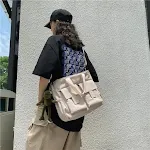 Bolsa de ombro casual portátil masculina, para todas as ocasiões. Leve seus pertences com estilo e praticidade no dia a dia. — foto 3
