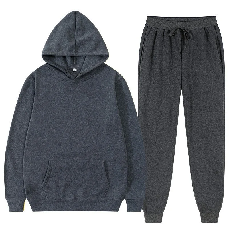 Title 14, Conjunto de moletom solto casual para homens e ...
