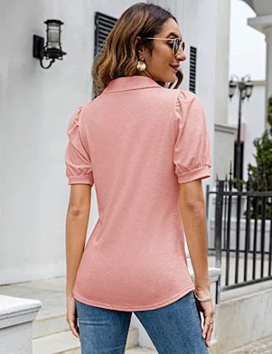 Title 16, Poloshirt met knoopsluiting en losse T-shirt me...