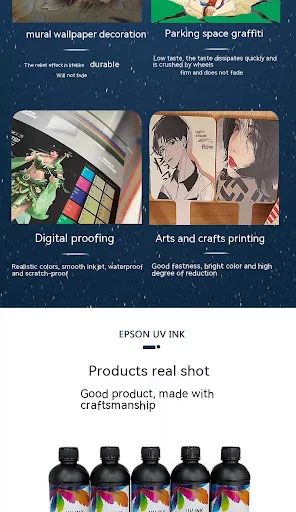 Title 6, UV-inktrol voor flatbed UV-printer Epson XP600 ...
