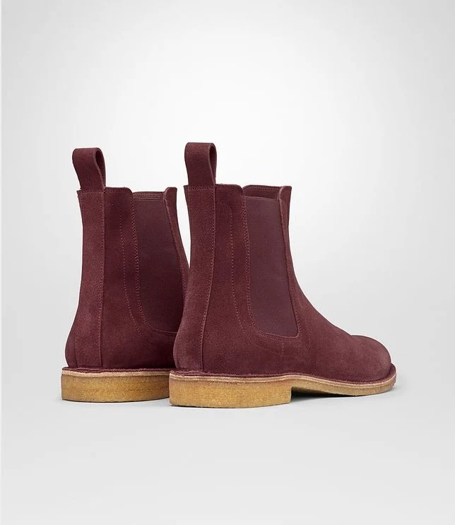 Title 7, England Mens Short Leather Boots