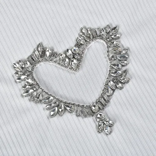 Title 13, Colete feminino europeu e americano com strass ...
