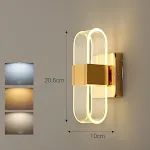 Golden vertical stripes