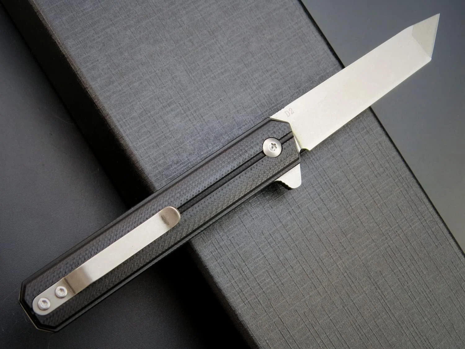 Title 4, Handle Ball Bearing Folding Knife for Smooth an...