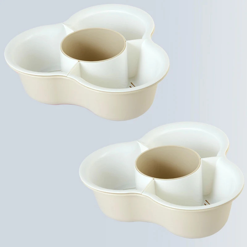 Title 6, Double Layer Vegetable Basket Basin Hot Pot Dra...