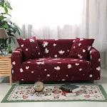 Capa de almofada de sofá estampada, renova seu sofá com estilo, protege contra manchas e desgaste. Fácil de colocar e lavar, para uma sala renovada. — foto 6
