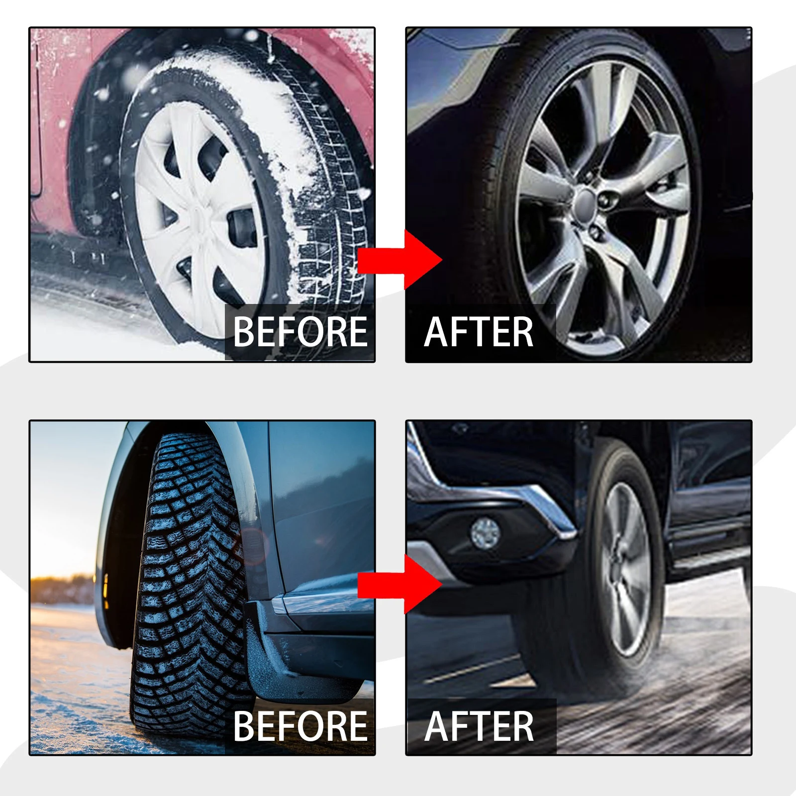 Decontamination Care Repair Wheel Anti-skid Cleaner Cleans, repairs, and prevents skidding. Ensure safe and clean wheels — photo 2